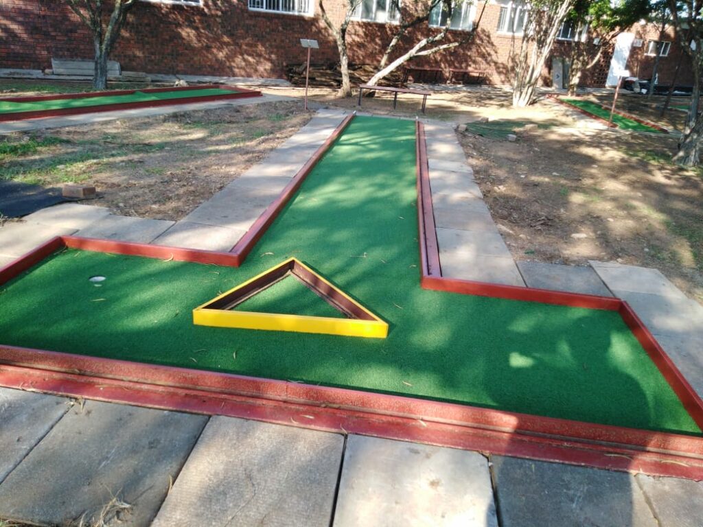 Putt Putt Course Grass