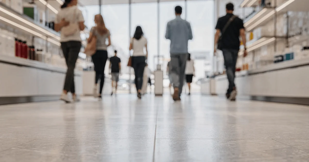 best commercial flooring for retail stores with heavy foot traffic