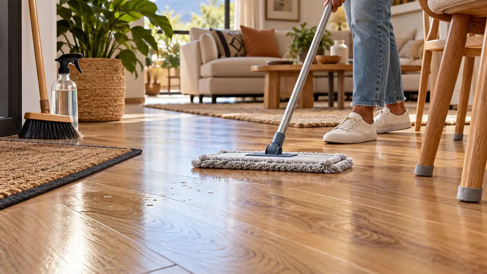 care for laminate flooring