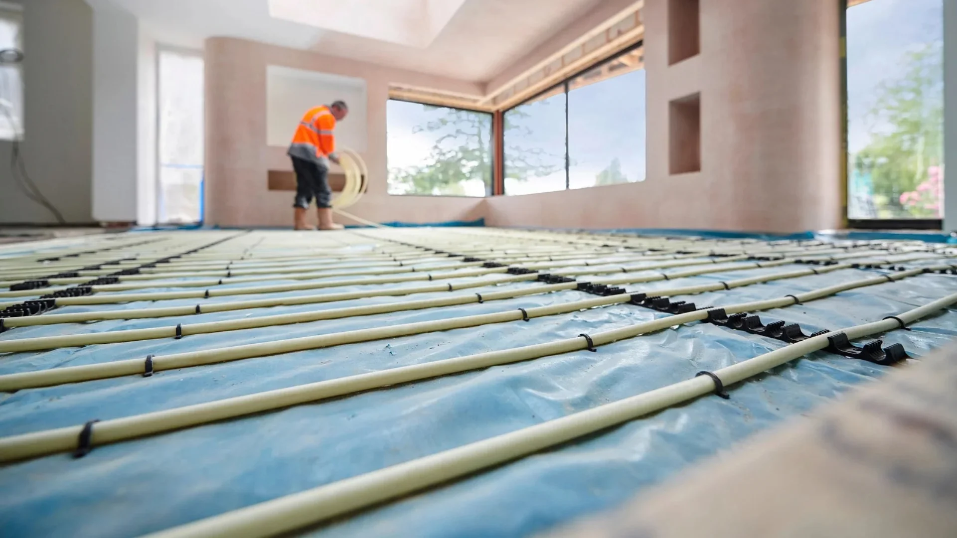 underfloor heating distribution per room
